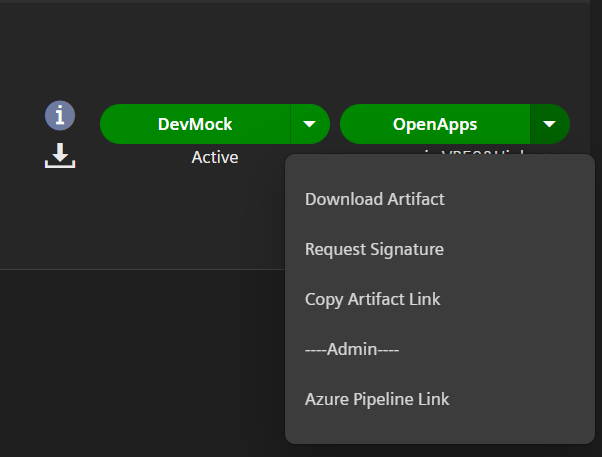 Open Apps deployment Open Apps deployment