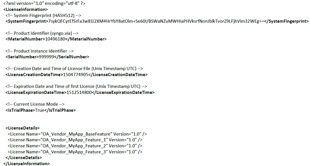 LicenseExample