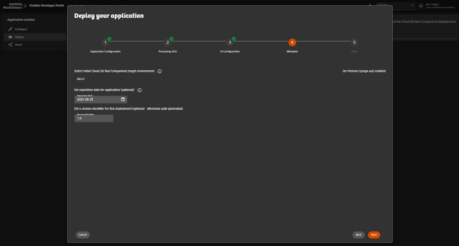 Completed General Tab