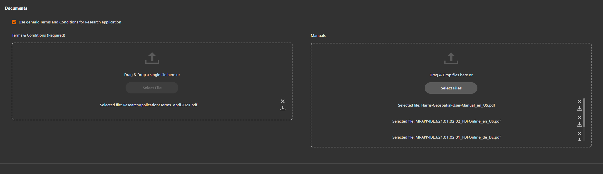 Upload Docs